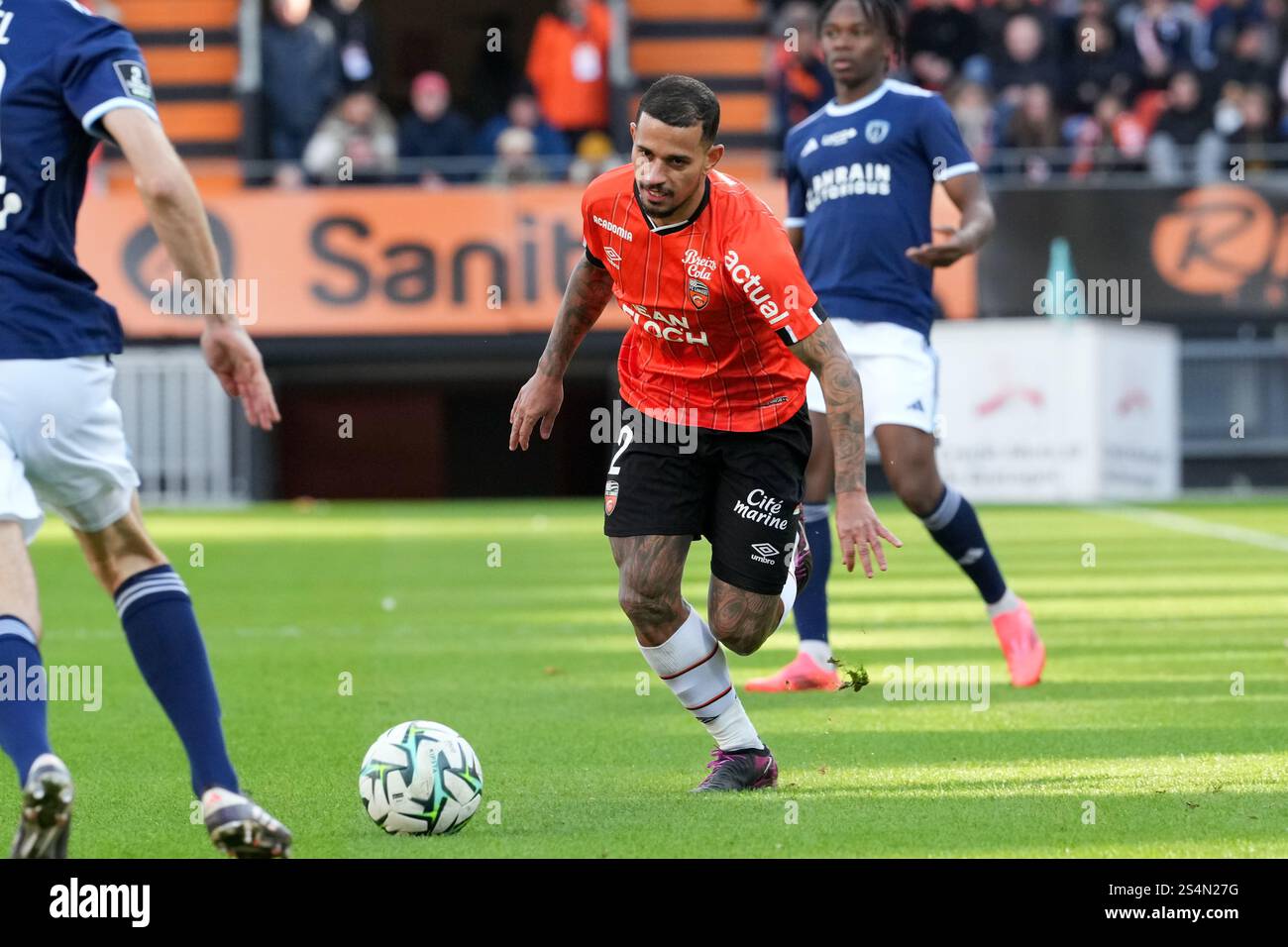 02 Igor SILVA DE ALMEIDA (fcl) during the Ligue 2 BKT match between ...