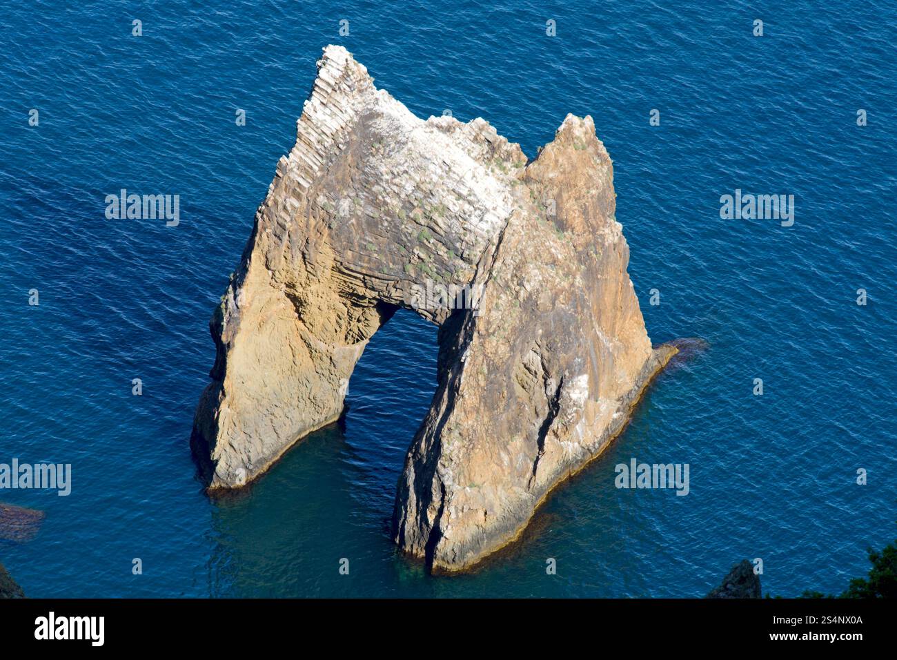 Zoloti Vorota (Golden gate) rock (Karadag (reserve on place of ancient ...