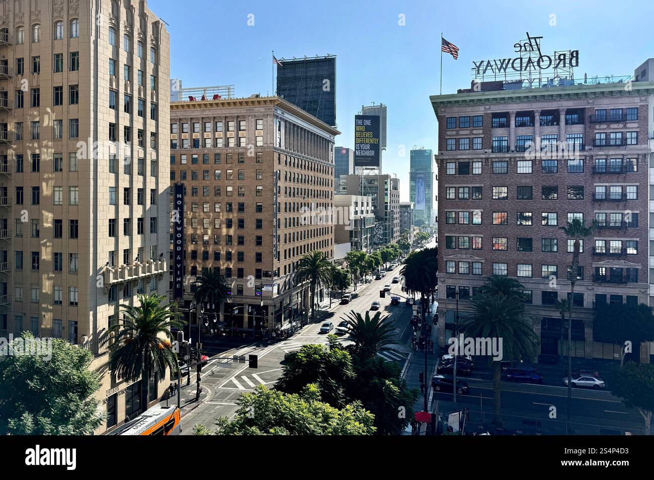 Hollywood and Vine, crossing of Hollywood Boulevard and Vine
