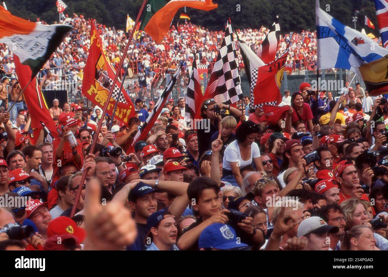 Car race fans hi-res stock photography and images - Alamy