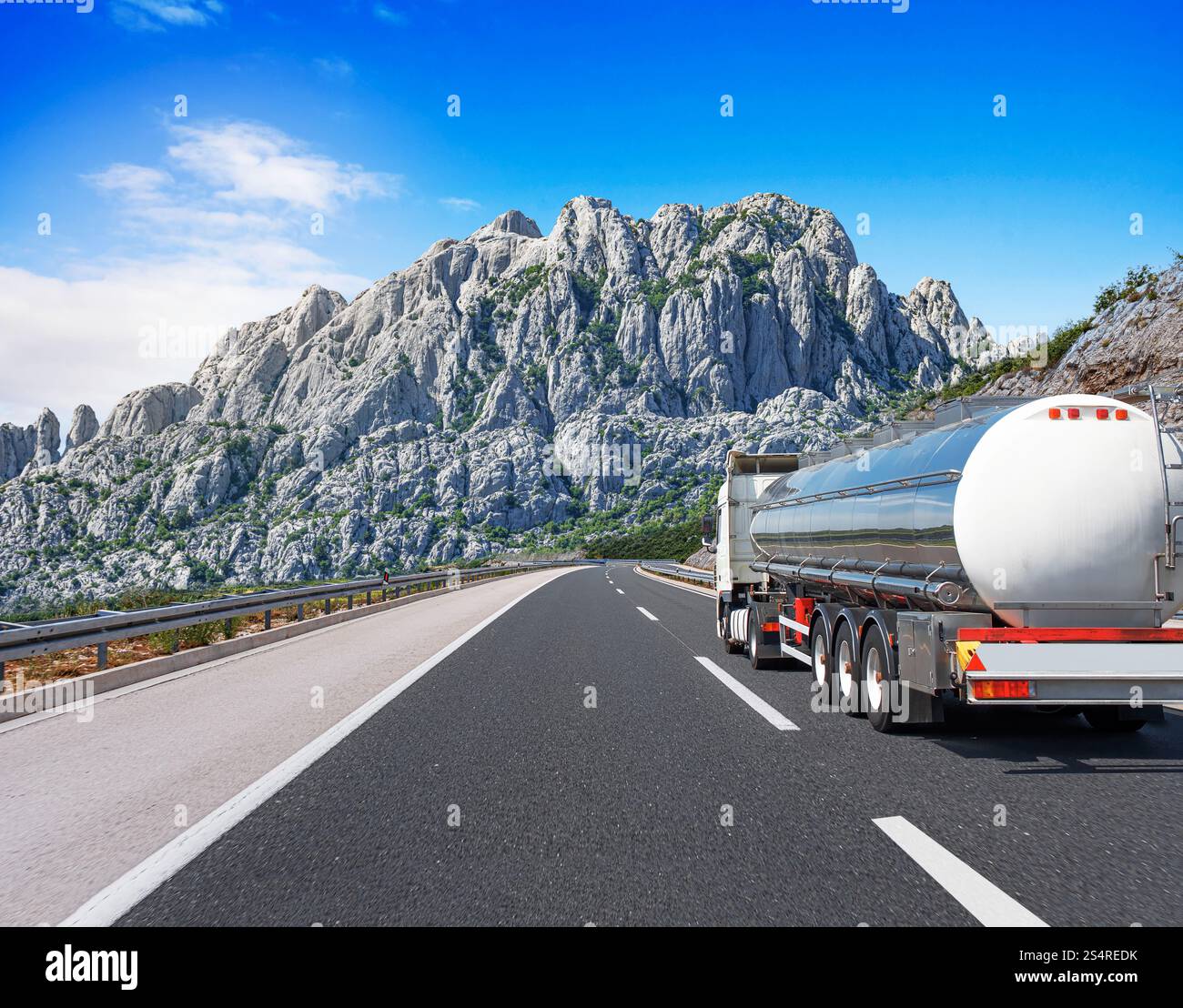 Fuel truck on picturesque hi-res stock photography and images - Alamy