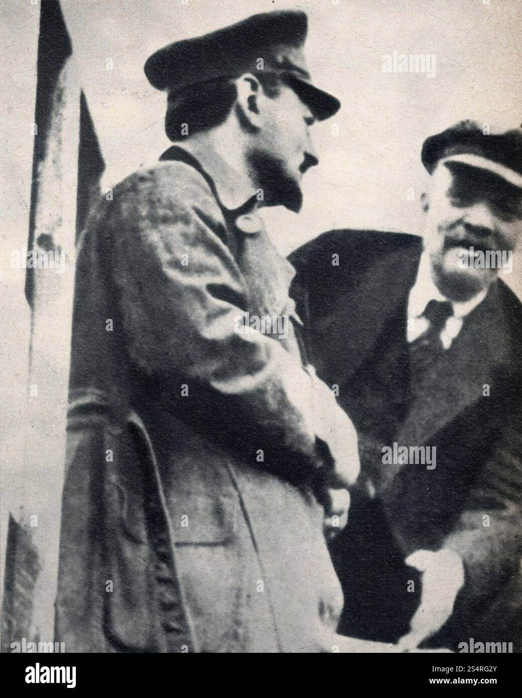 Soviet politician, revolutionary, and political theorists Leon Trotsky ...