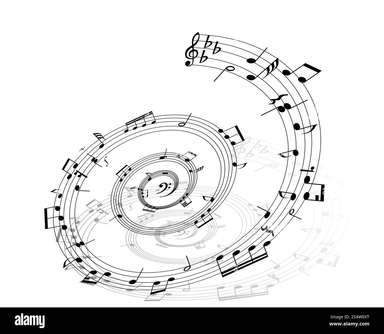 Vector Notes Design With Transparency Grid on Back. Vector Illustration ...