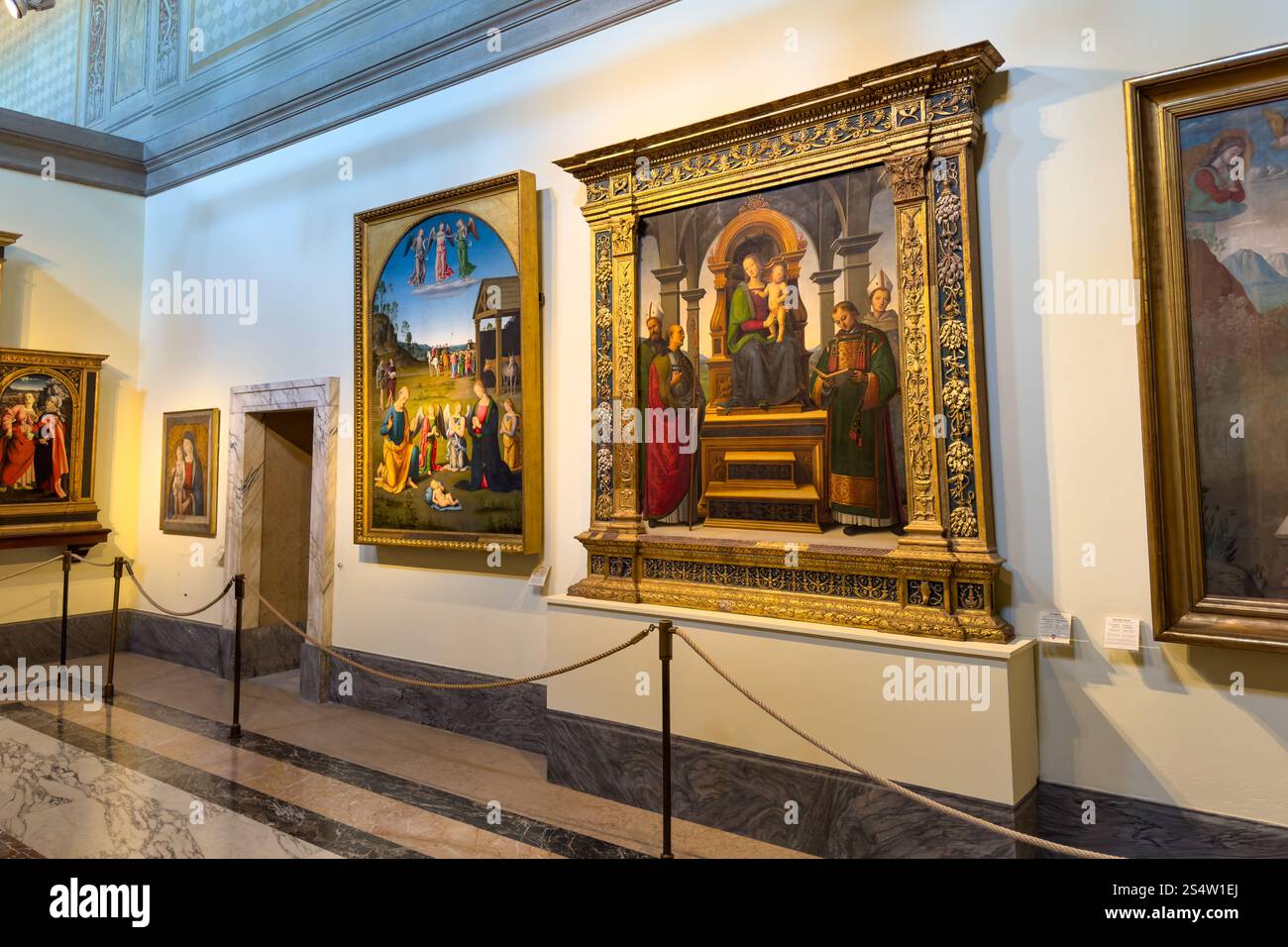 Rome. Italy. Pinacoteca Vaticana, (Vatican picture gallery