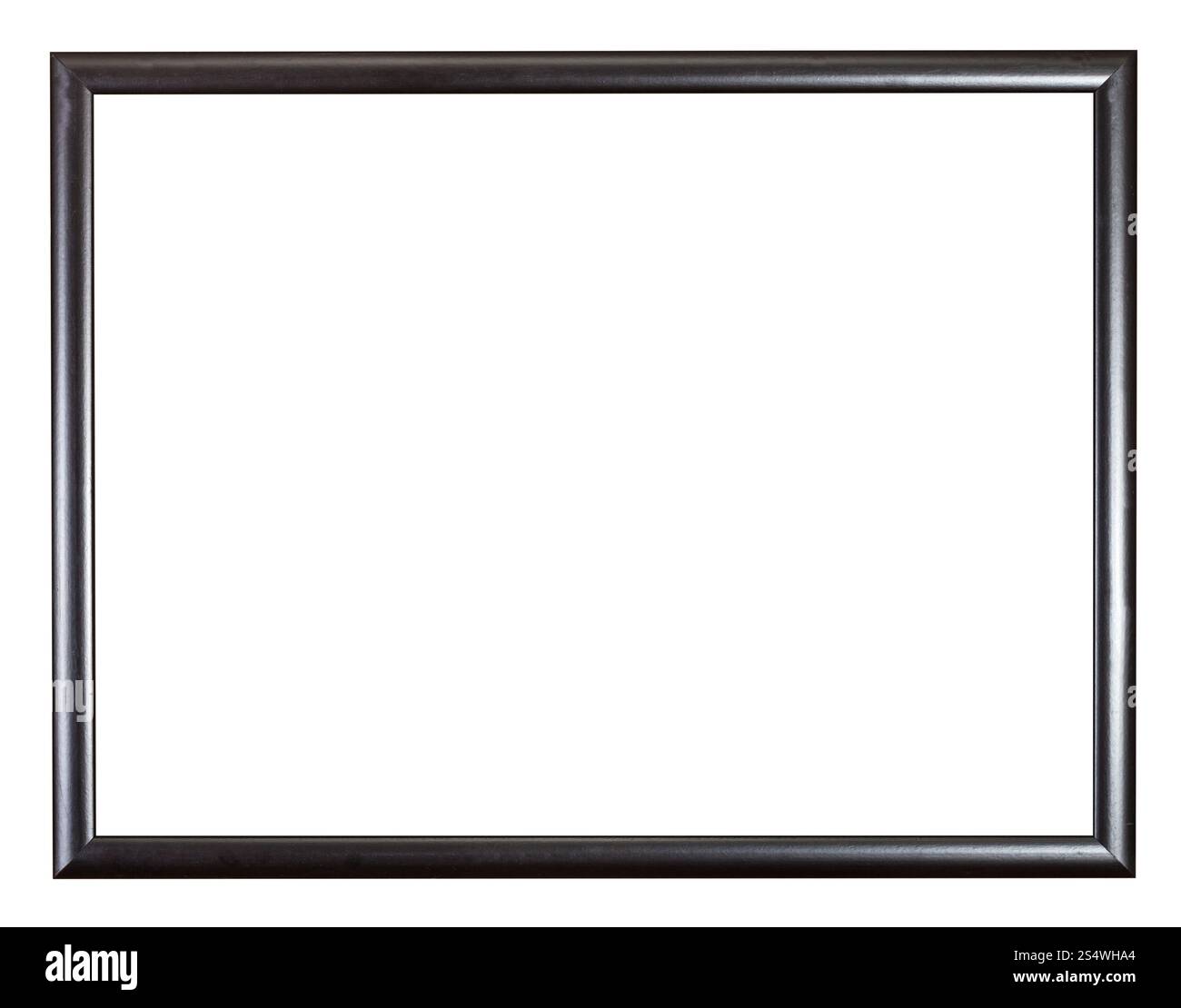 Narrower Frame Blank rectangular black frame Cut Out Stock Images & Pictures - Alamy
