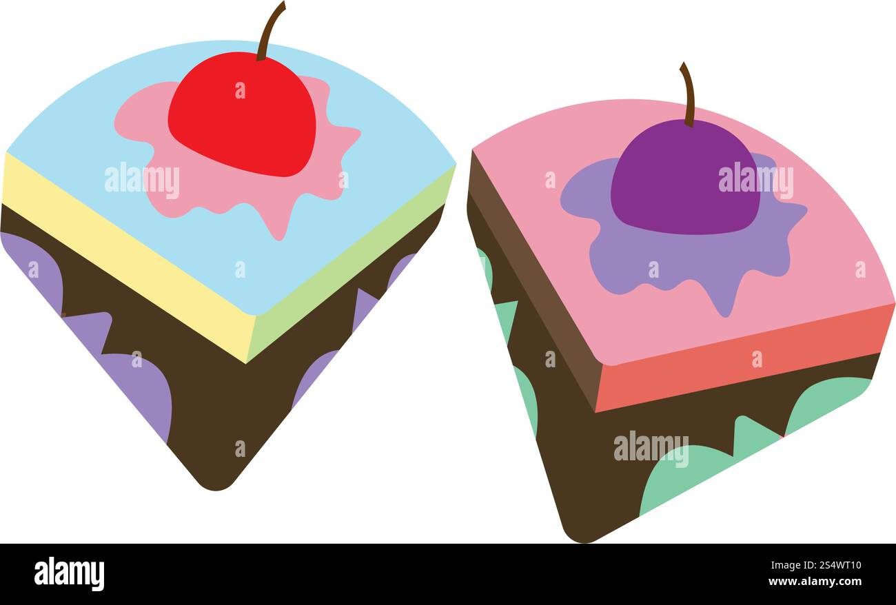 Strawberry cake bakery logo Stock Vector Images - Alamy
