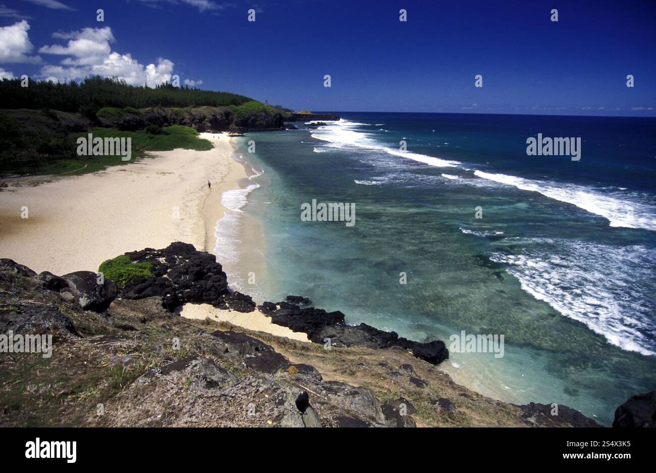 a beach on the island of Mauritius in the indian ocean. INDIAN OCEAN ...