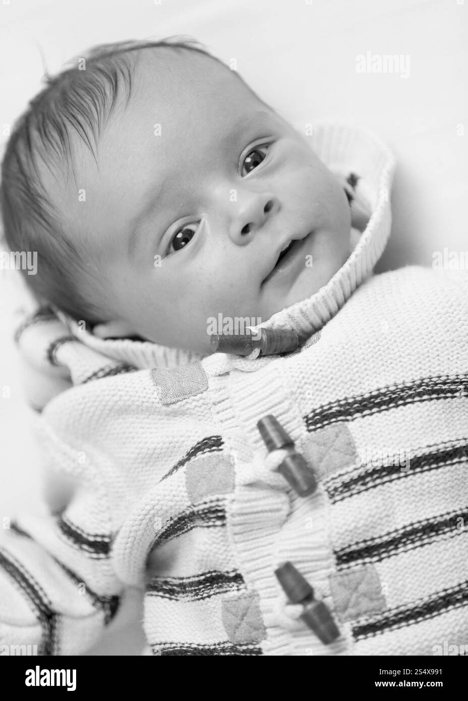 Off White Baby Boys Sweater In Black 1 main image 1