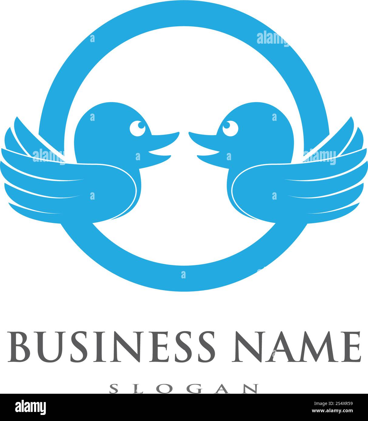 Bird Logo Template vector illustration Stock Vector Image & Art - Alamy