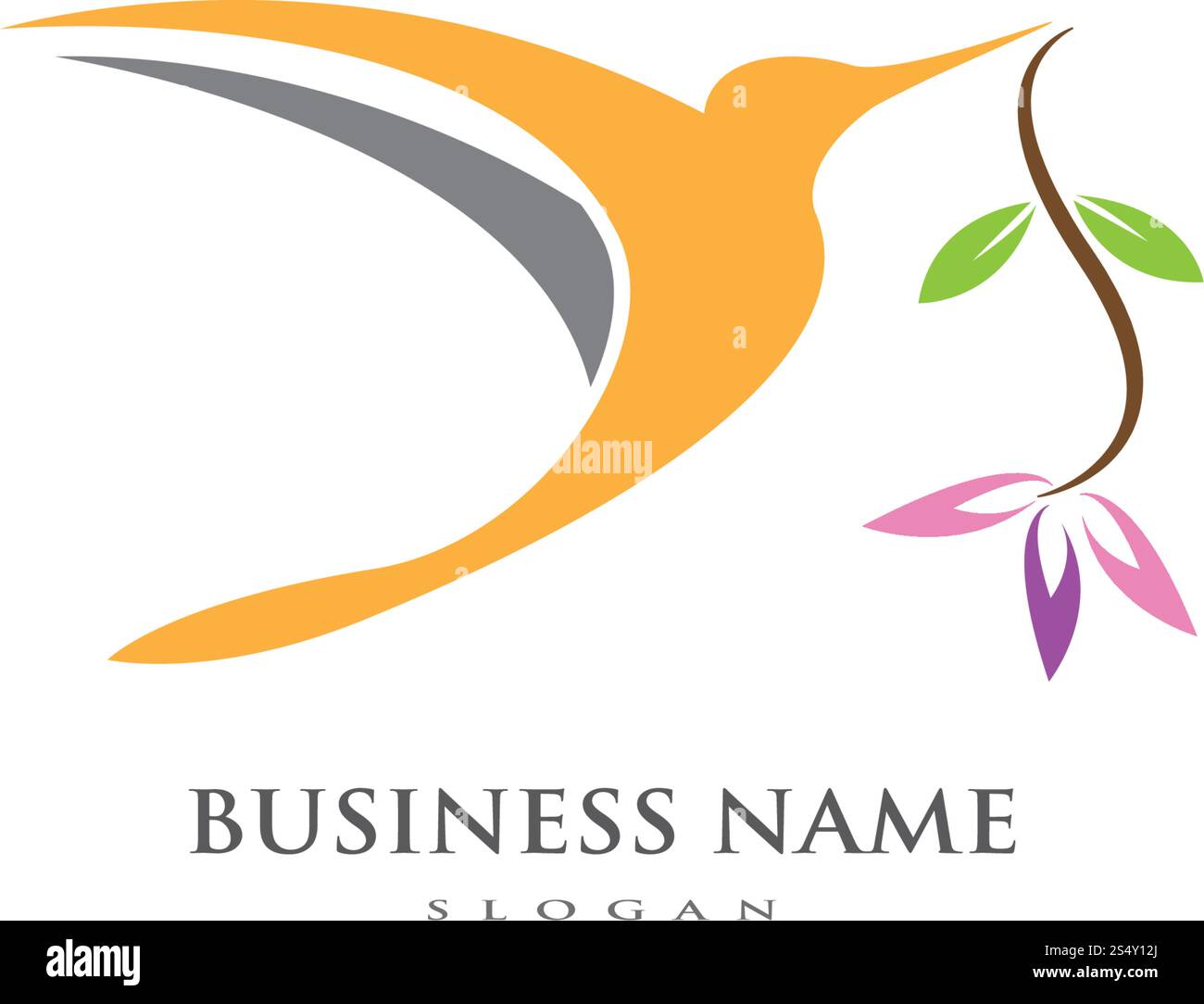 Bird Logo Template vector illustration Stock Vector Image & Art - Alamy