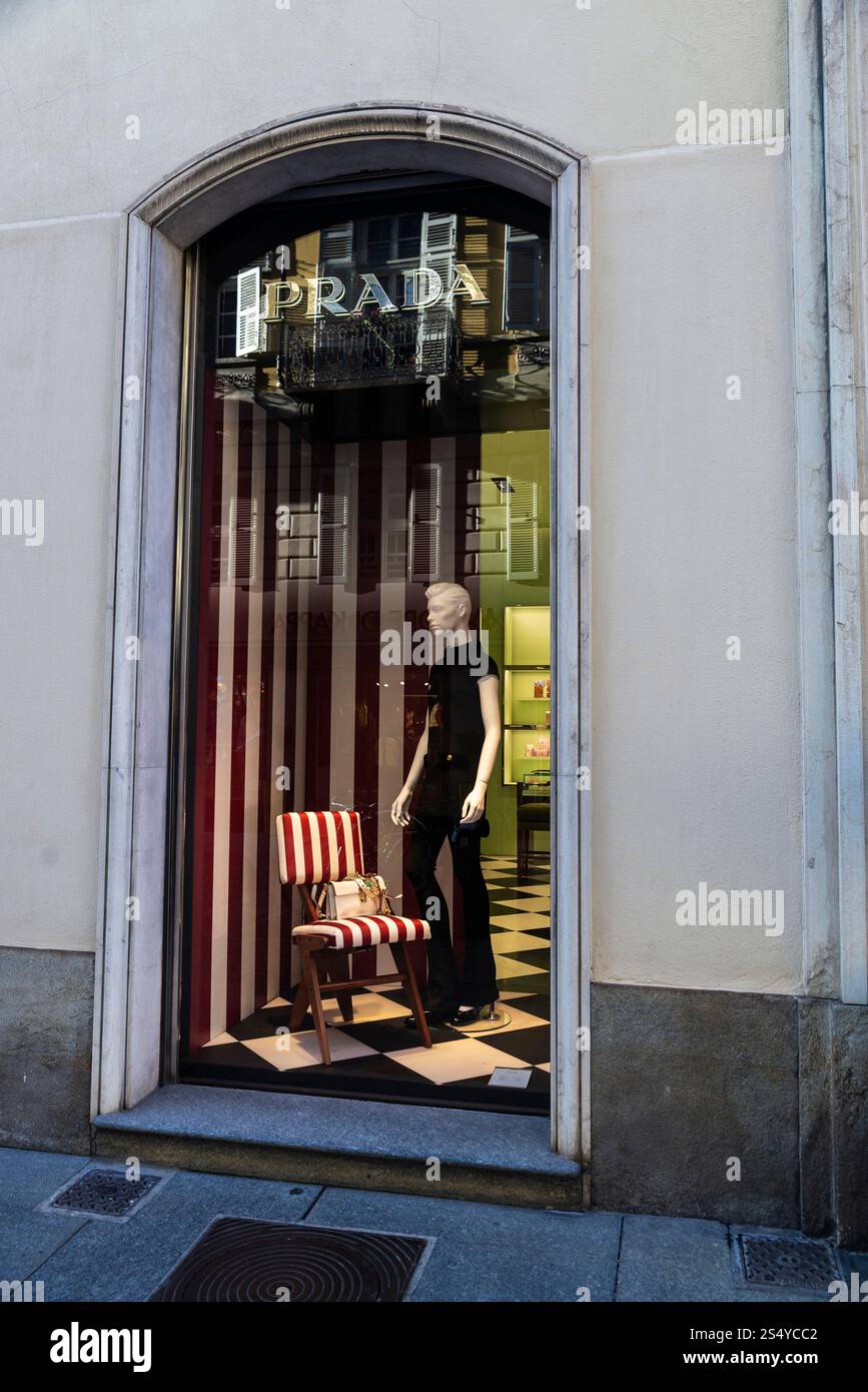 Fashion billboard prada hi-res stock photography and images