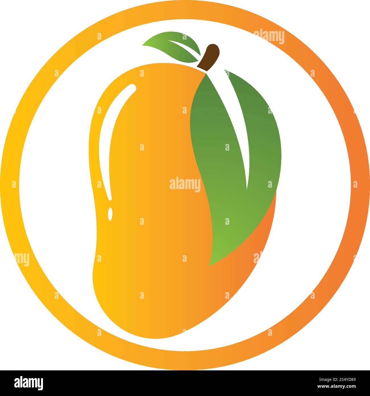 Mango vector logo. Mango icon template Stock Vector Image & Art - Alamy