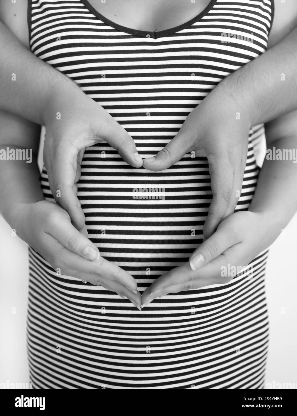 White woman pregnant black man hi-res stock photography and images - Alamy