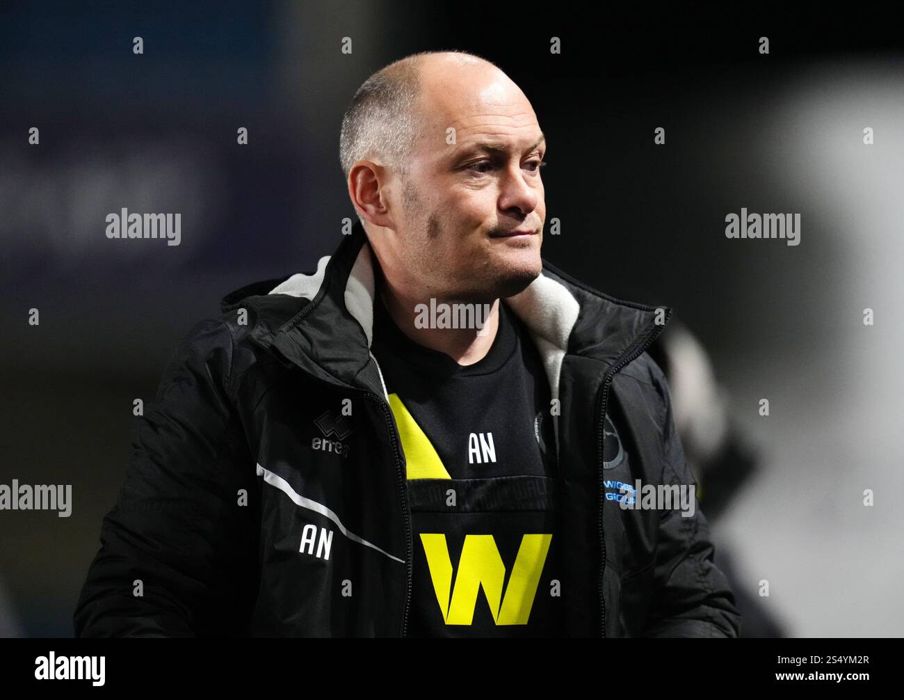 Millwall manager Alex Neil before the Emirates FA Cup third round match