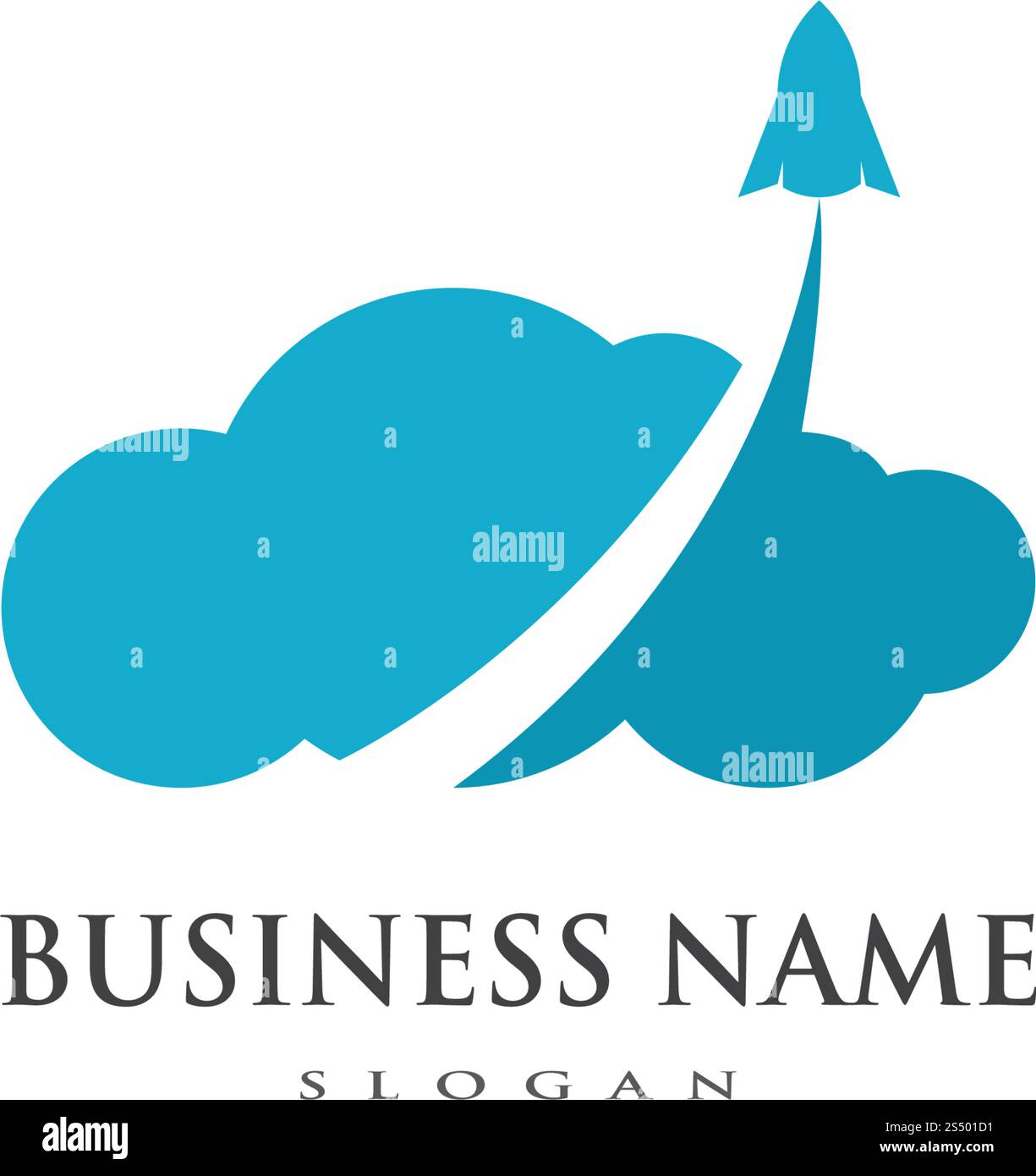 cloud vector logo template design vector Stock Vector Image & Art - Alamy