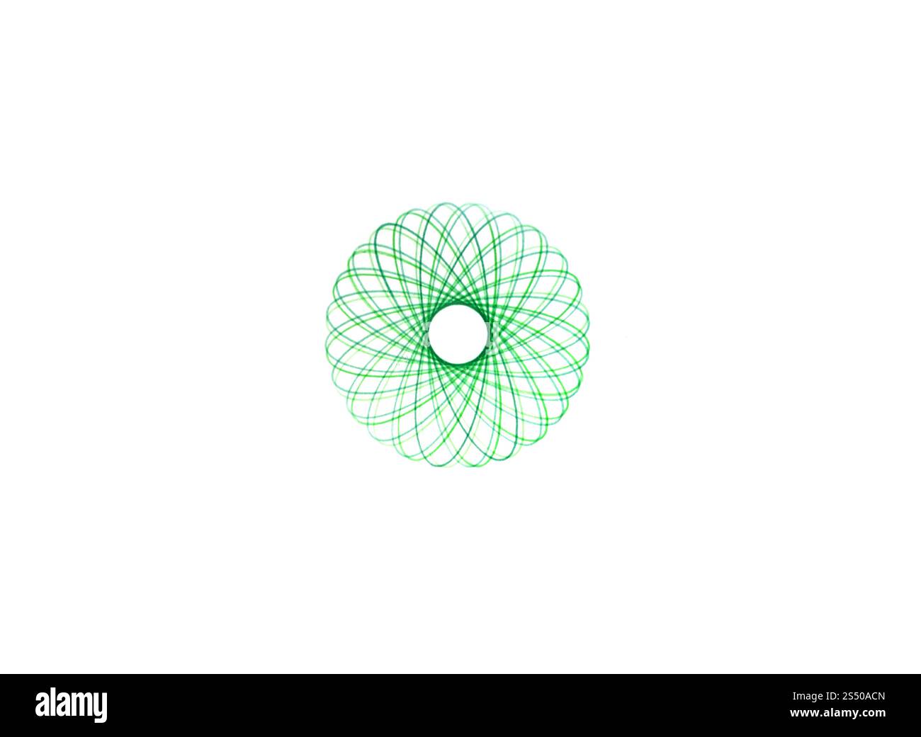 Abstract Spirograph writing designs Round symbol Stock Photo - Alamy
