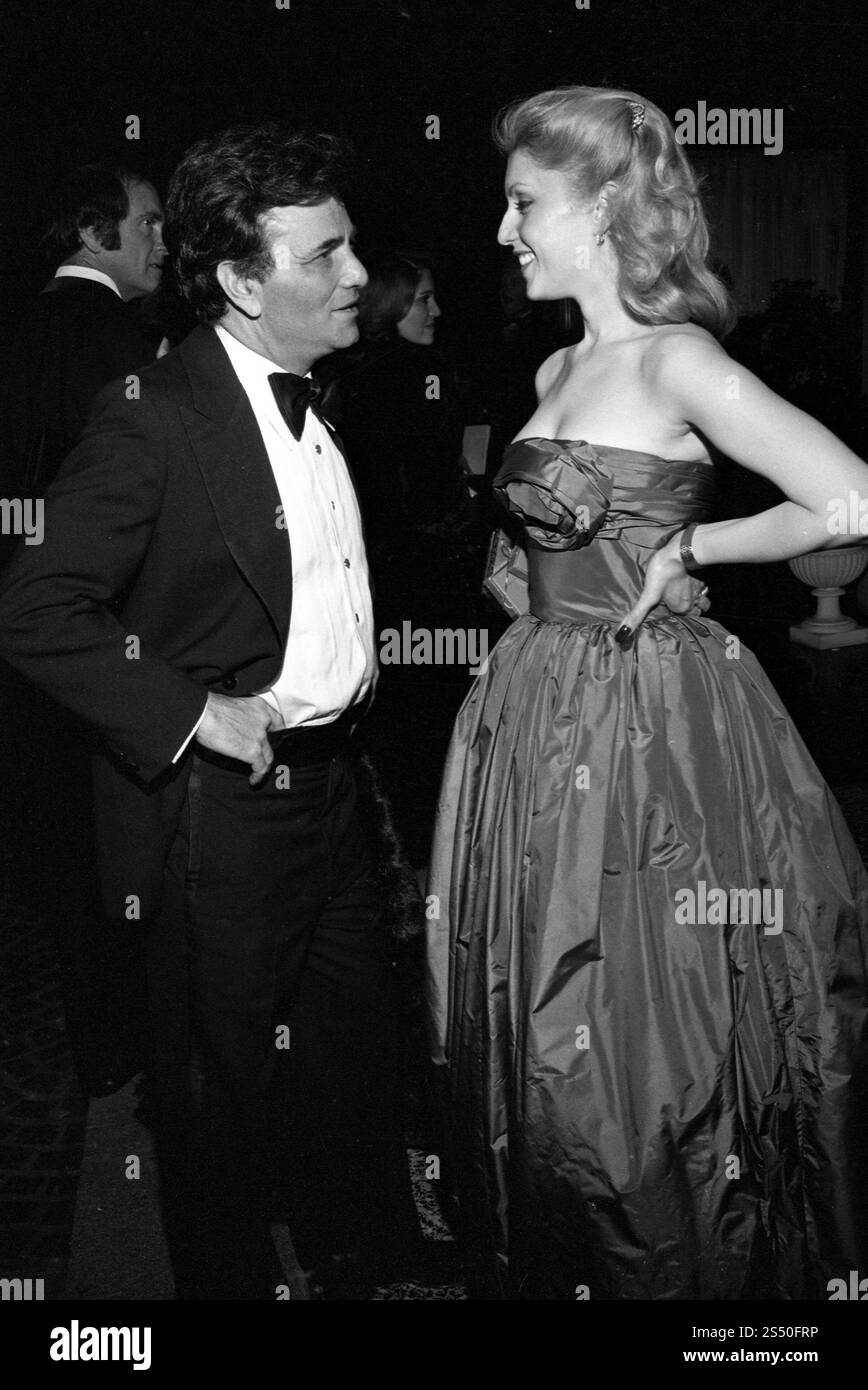 Peter Falk  and Shera Danese Circa 1980's Credit: Ralph Dominguez/MediaPunch Stock Photo