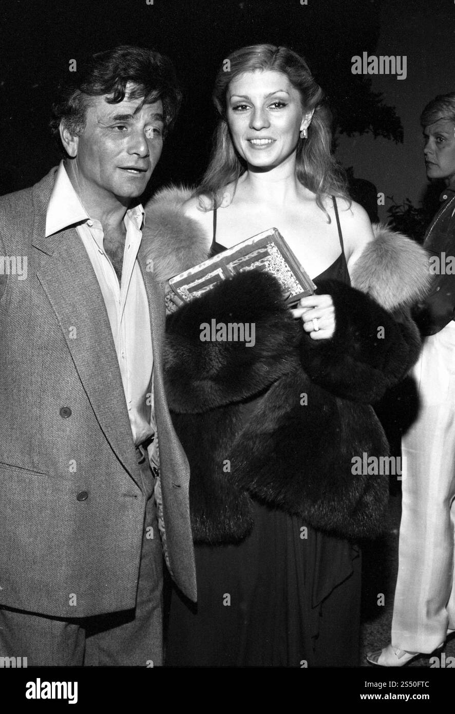 Peter Falk  and Shera Danese Circa 1980's Credit: Ralph Dominguez/MediaPunch Stock Photo