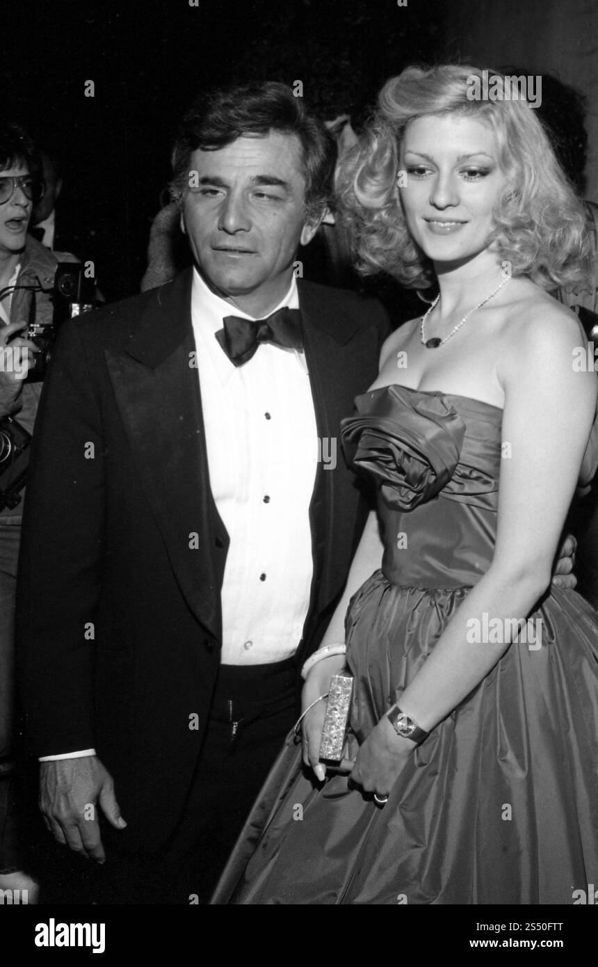 Peter Falk  and Shera Danese Circa 1980's Credit: Ralph Dominguez/MediaPunch Stock Photo