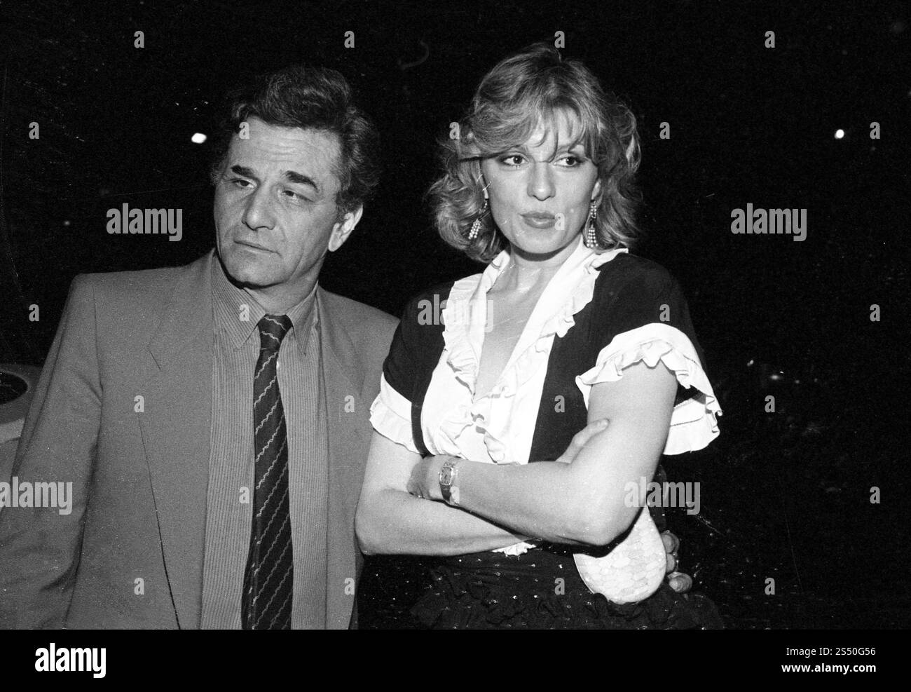 Peter Falk  and Shera Danese Circa 1980's Credit: Ralph Dominguez/MediaPunch Stock Photo