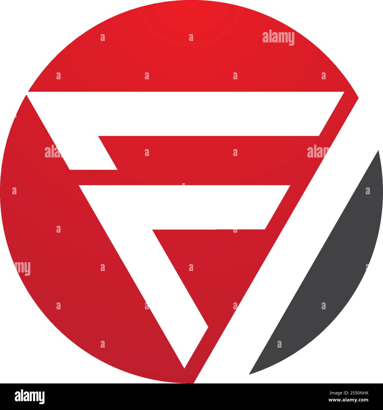F Letter Alphabet font logo vector design Stock Vector
