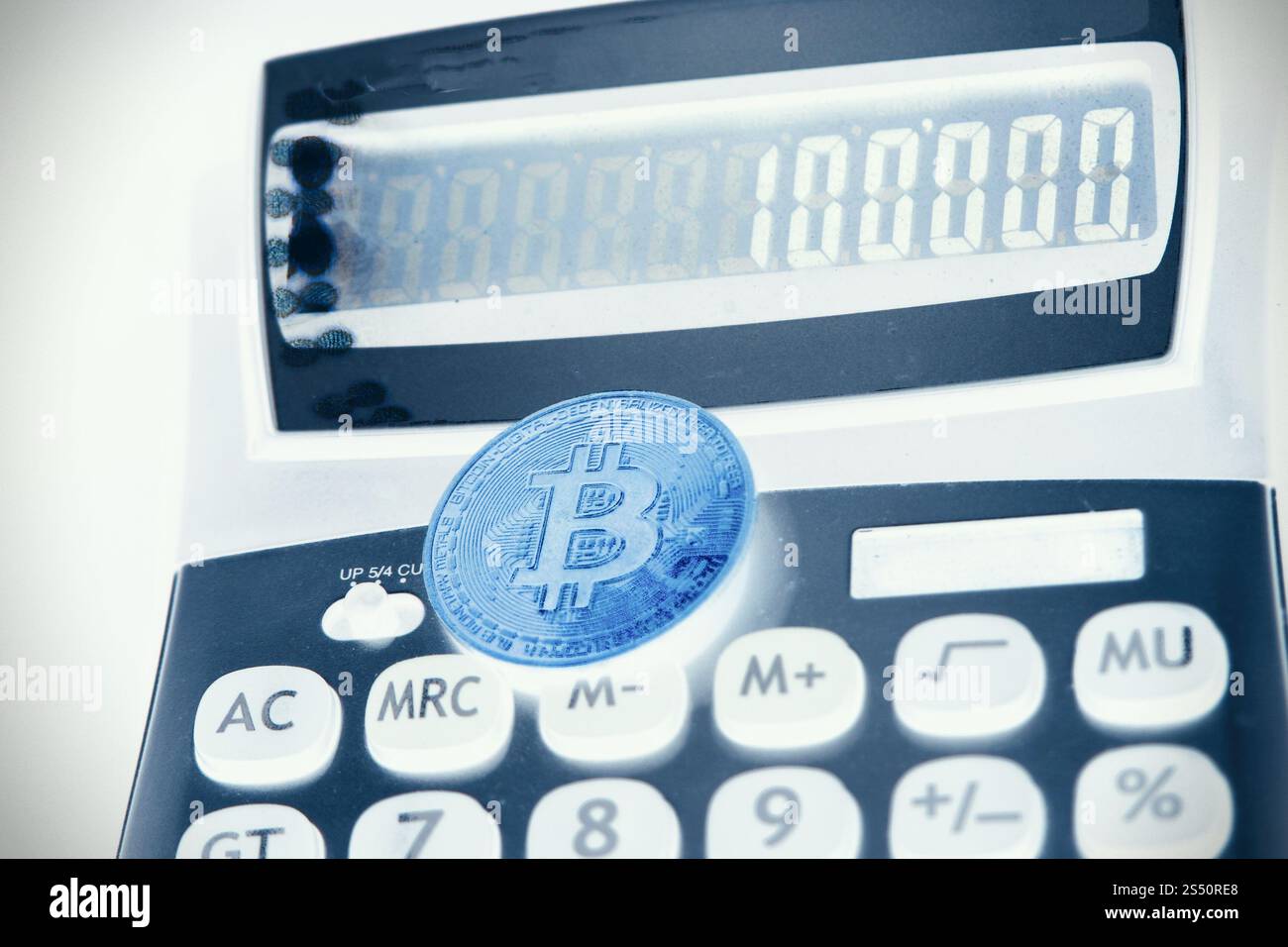 To the moon and Bitcoin stock growth concept: Strong increase of Bitcoin  prices shown at candlestick bull market chart. Lightning hitting the bitcoin  Stock Photo - Alamy