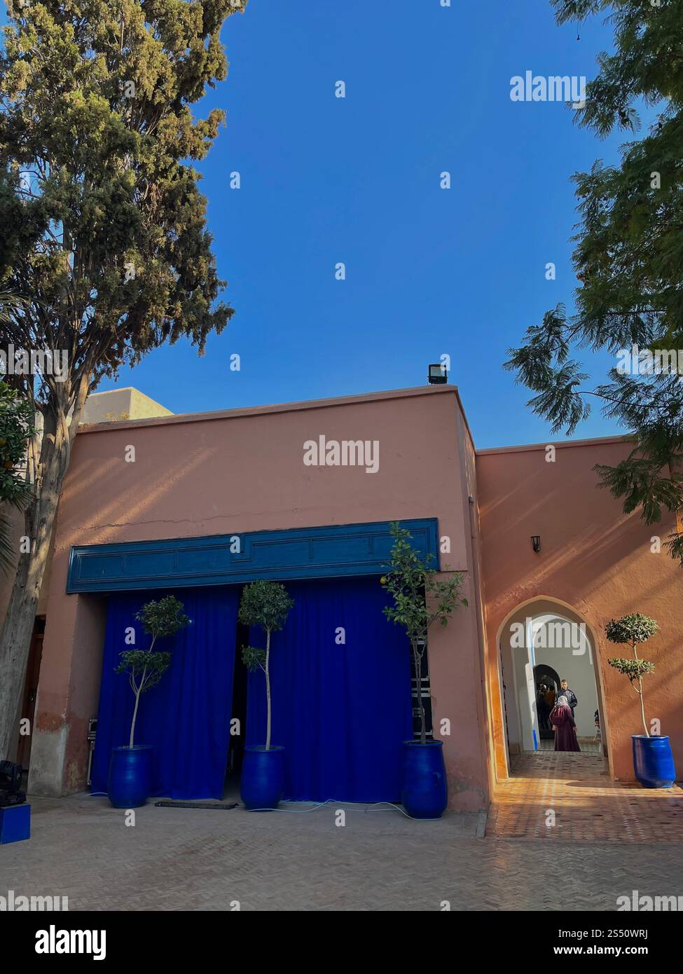 Exploring the maze of souks and the stunning architecture of Marrakech. Every corner tells a story. A city of rich history and vibrant culture. - Smartphone Captured Stock Image