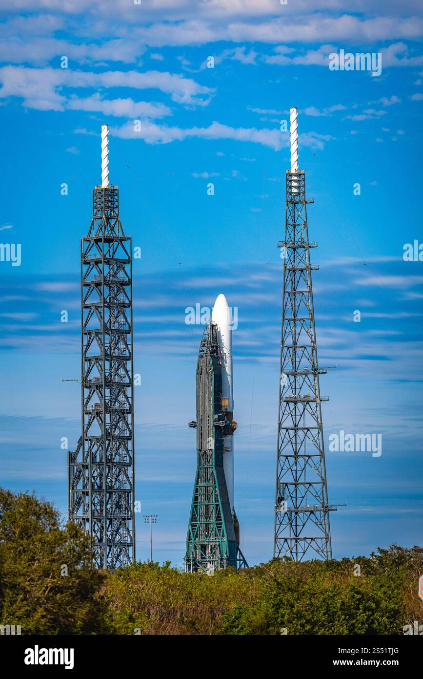 Blue Origin New Glenn first launch mission NG1 from LC36 at Kennedy
