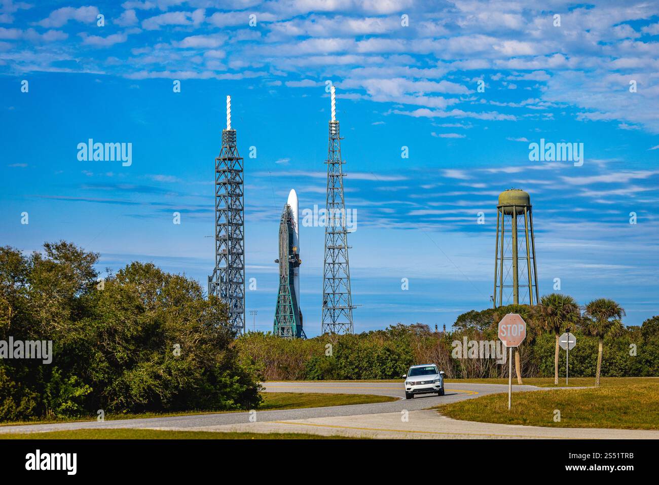 Blue Origin New Glenn first launch mission NG1 from LC36 at Kennedy