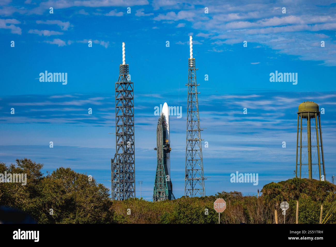 Blue Origin New Glenn first launch mission NG1 from LC36 at Kennedy
