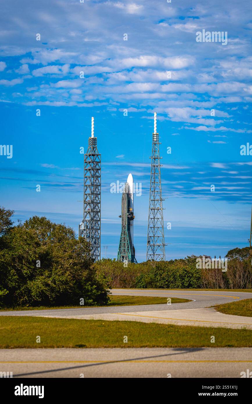 Blue Origin New Glenn first launch mission NG1 from LC36 at Kennedy