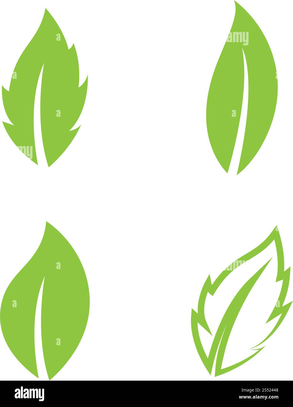 Logos of green leaf ecology nature element vector icon Stock Vector ...