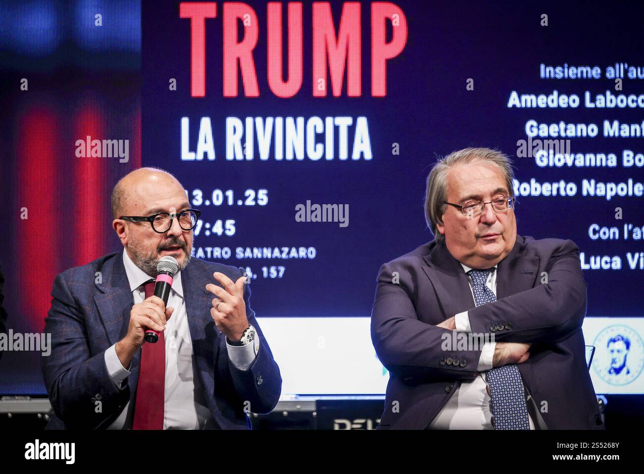 Gennaro Sangiuliano, former Minister of culture presents his last book