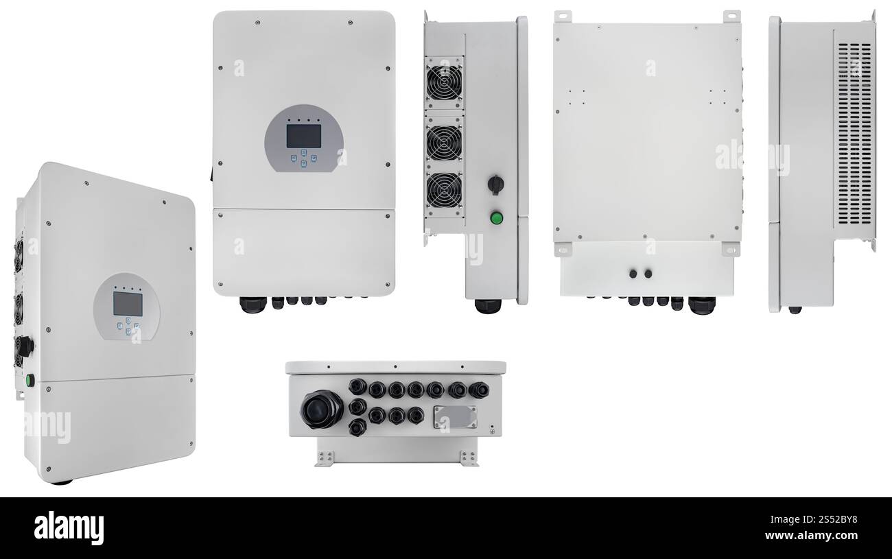 Compact voltage inverter, suitable for home and solar panels Stock ...