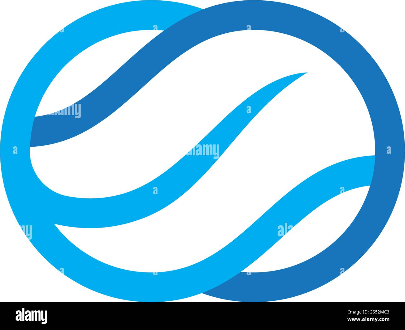Water Wave symbol and icon Logo Template vector Stock Vector Image ...