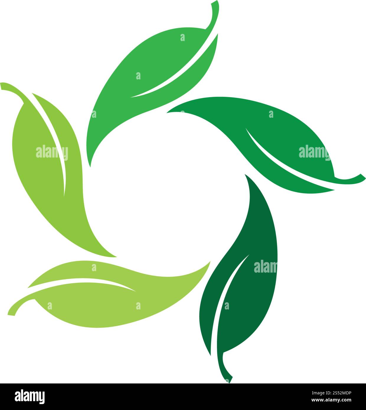 Green leaf logo ecology nature element vector icon Stock Vector Image ...