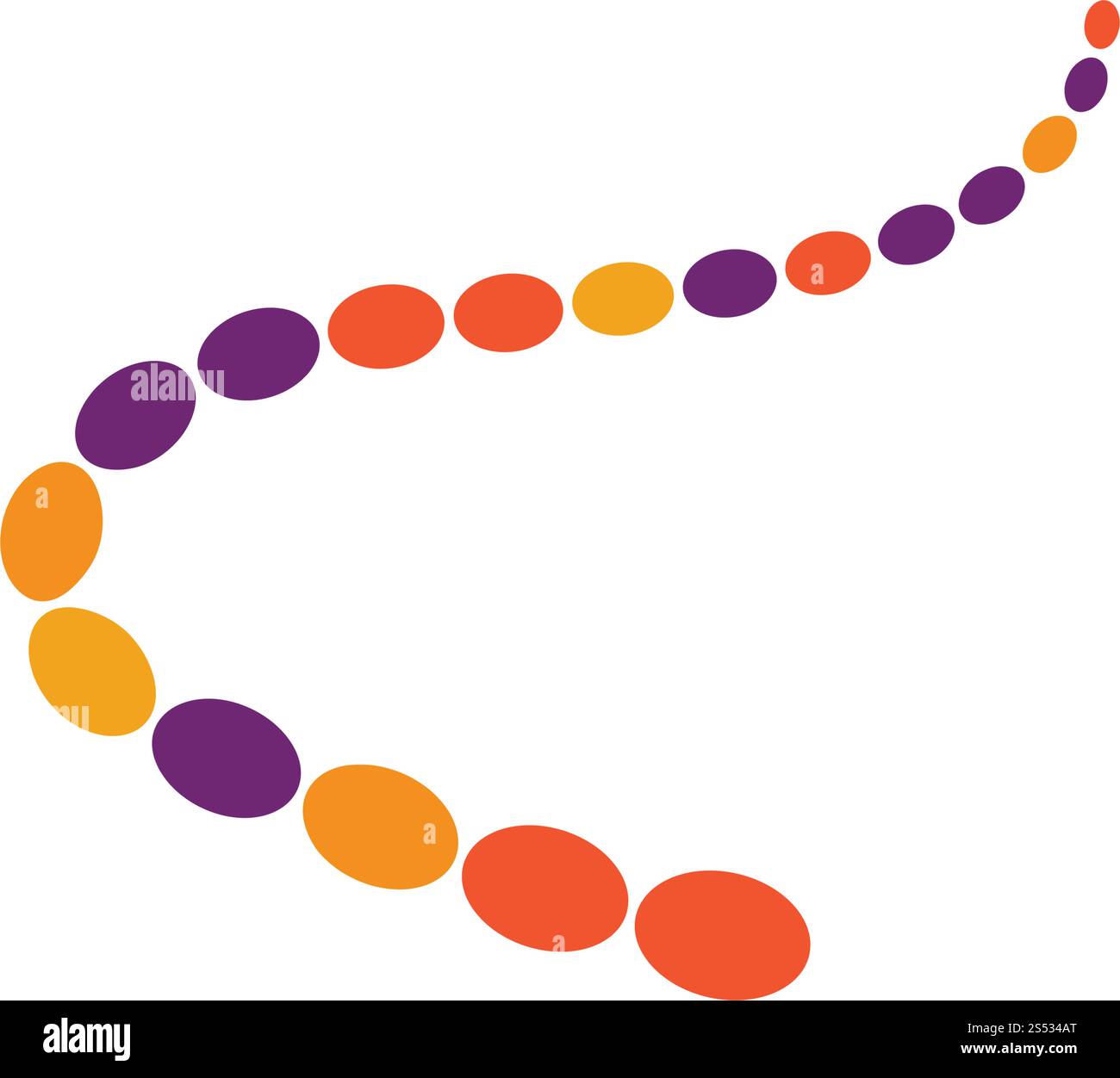 molecule  ilustration vector Stock Vector