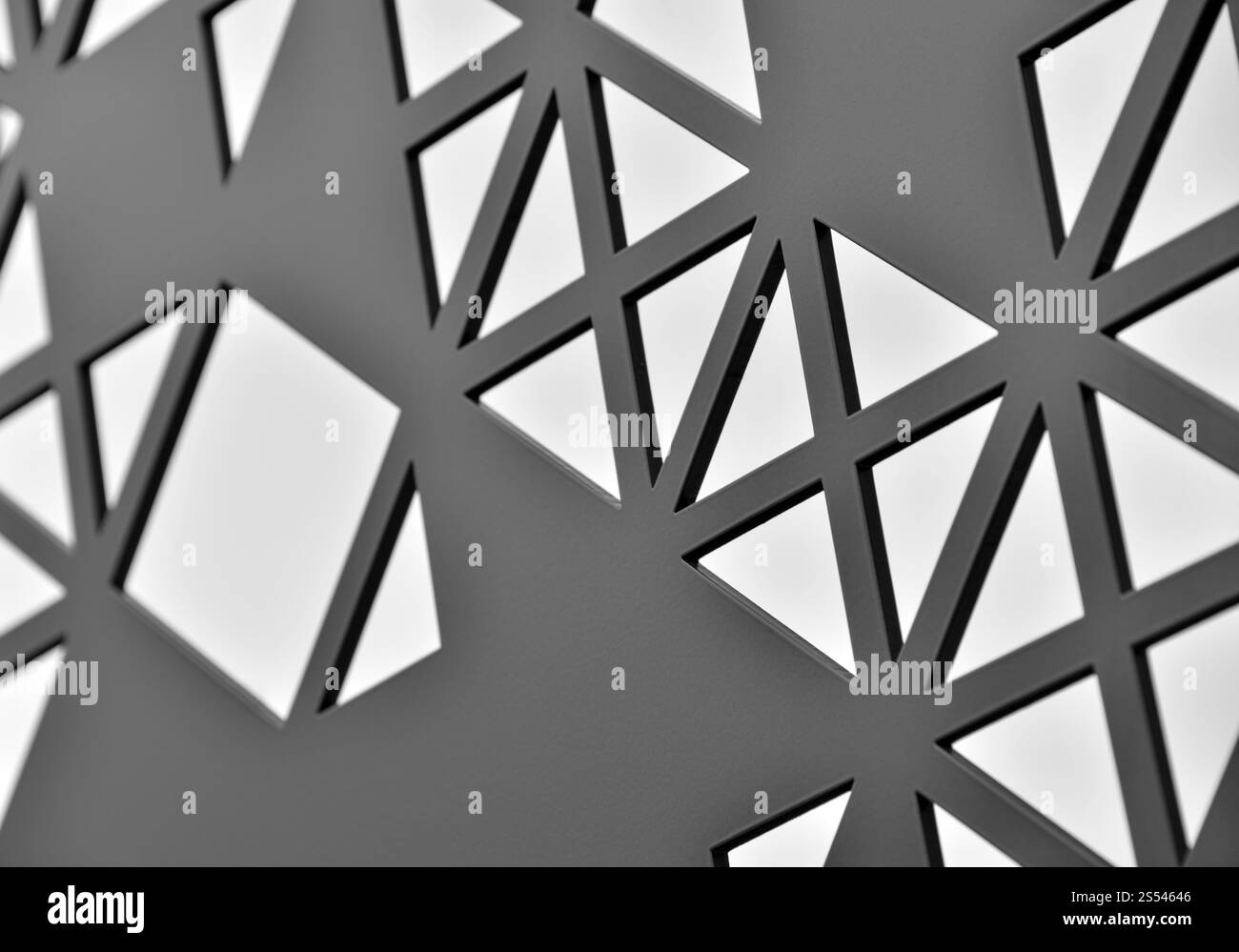 Metal background with geometric shapes Stock Photo - Alamy
