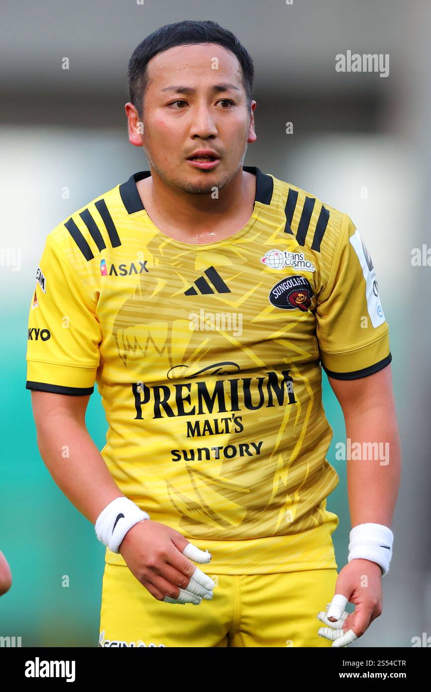 Tokyo, Japan. 12th Jan, 2025. Yutaka Nagare (Sungoliath) Rugby : 2024 ...