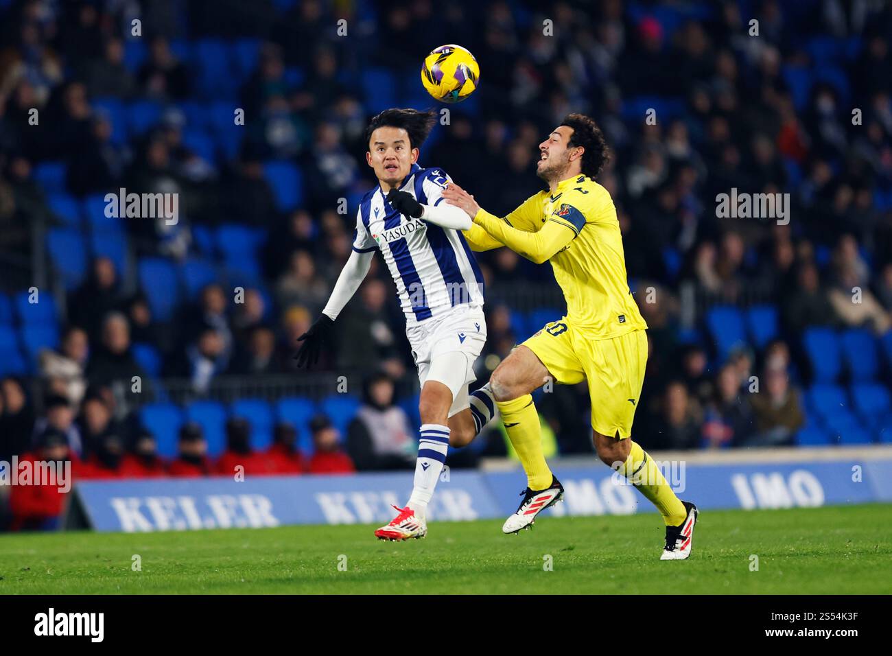 Takefusa Kubo (Sociedad), Daniel Parejo (Villarreal), JANUARY 13, 2025