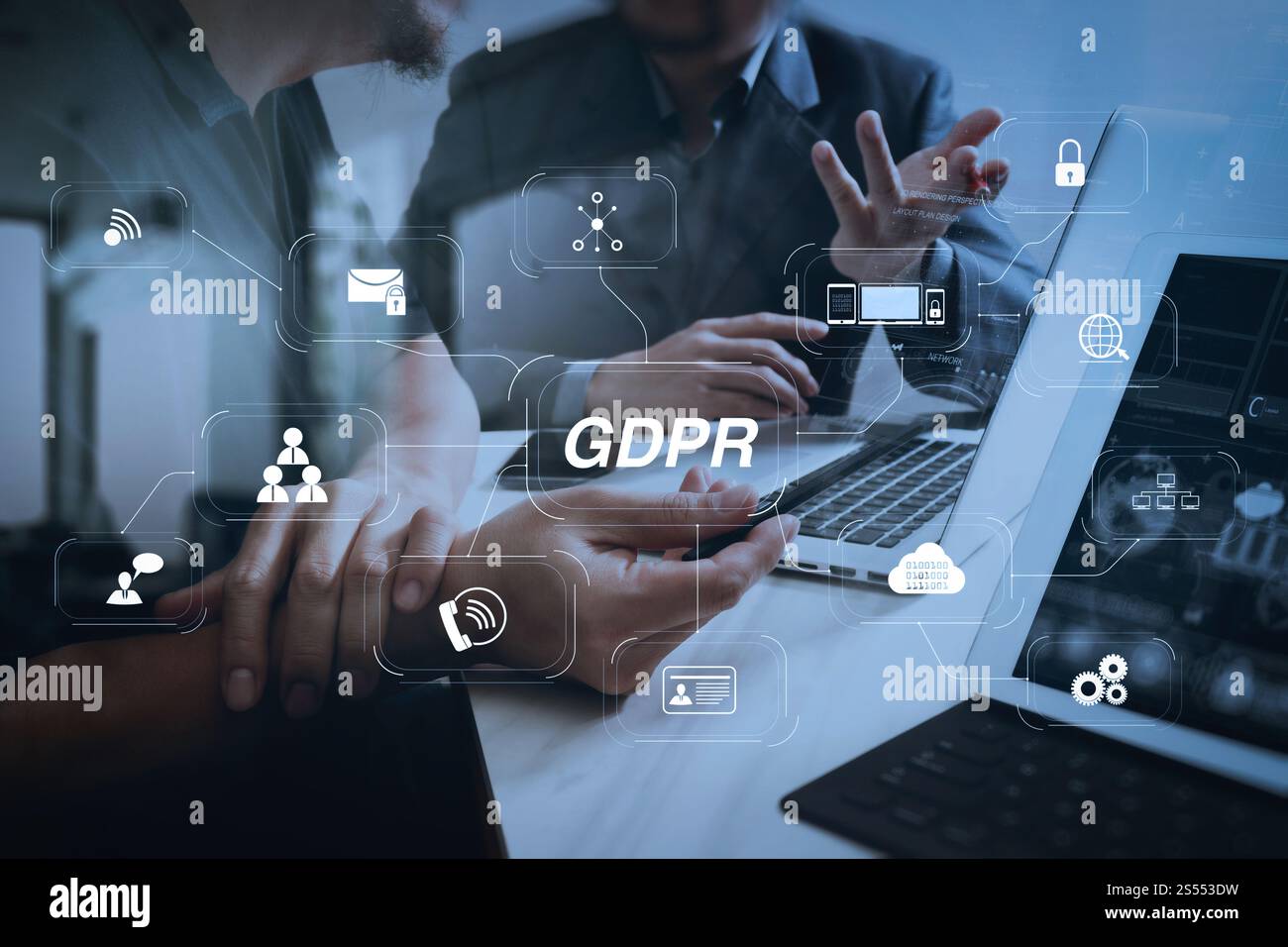 GDPR. Data Protection Regulation with Cyber security and privacy ...