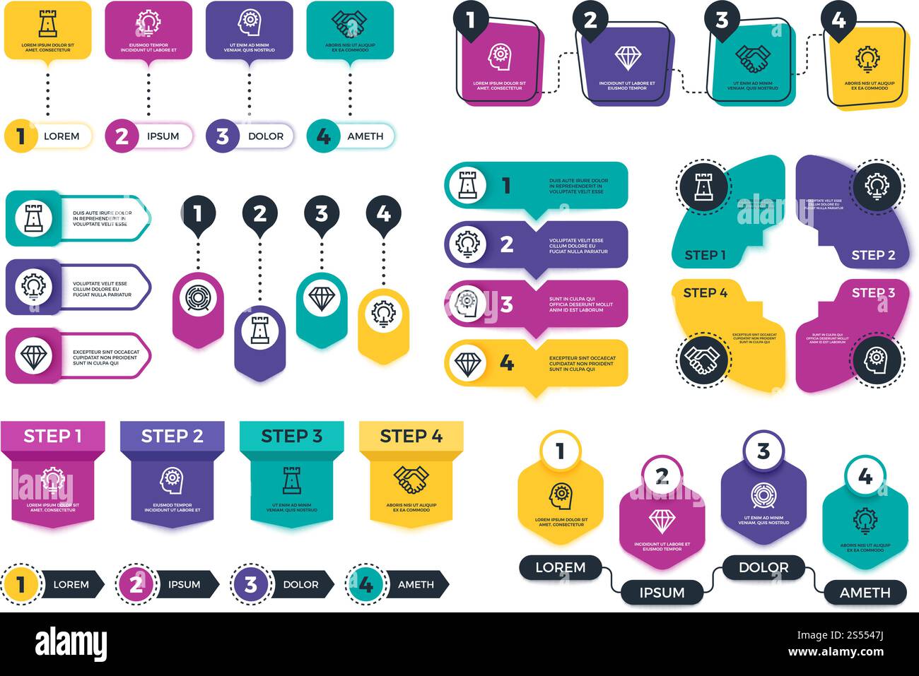 Infographic. Business finance charts and diagrams for presentation ...