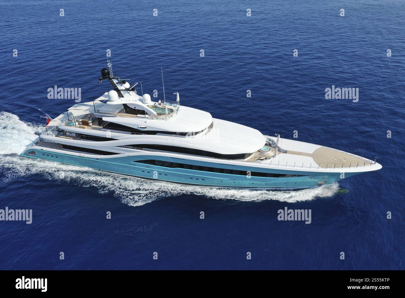 Aerial View Of The 77 metre Motor Yacht GO Delivered In 2018 By The Aerial View Of The 77 metre Motor Yacht GO Delivered In 2018 By The