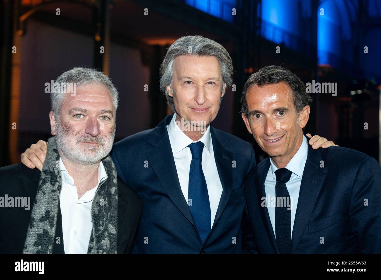 Paris, France. 13th Jan, 2025. Bris Rocher, Jean-Charles Decaux and ...