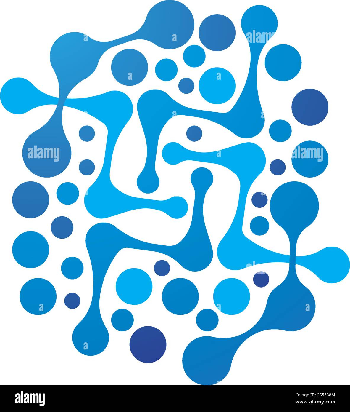 molecule logo vector icon template Stock Vector Image & Art - Alamy