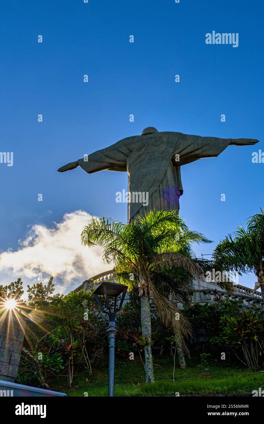 The Christ the Redeemer statue, one of the most iconic landmarks in Rio ...