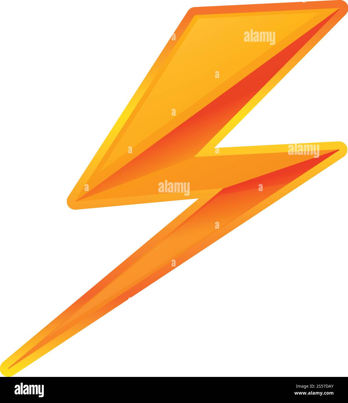 ライトニングボルト似顔絵 Zigzag lightning hi-res stock photography and images - Alamy