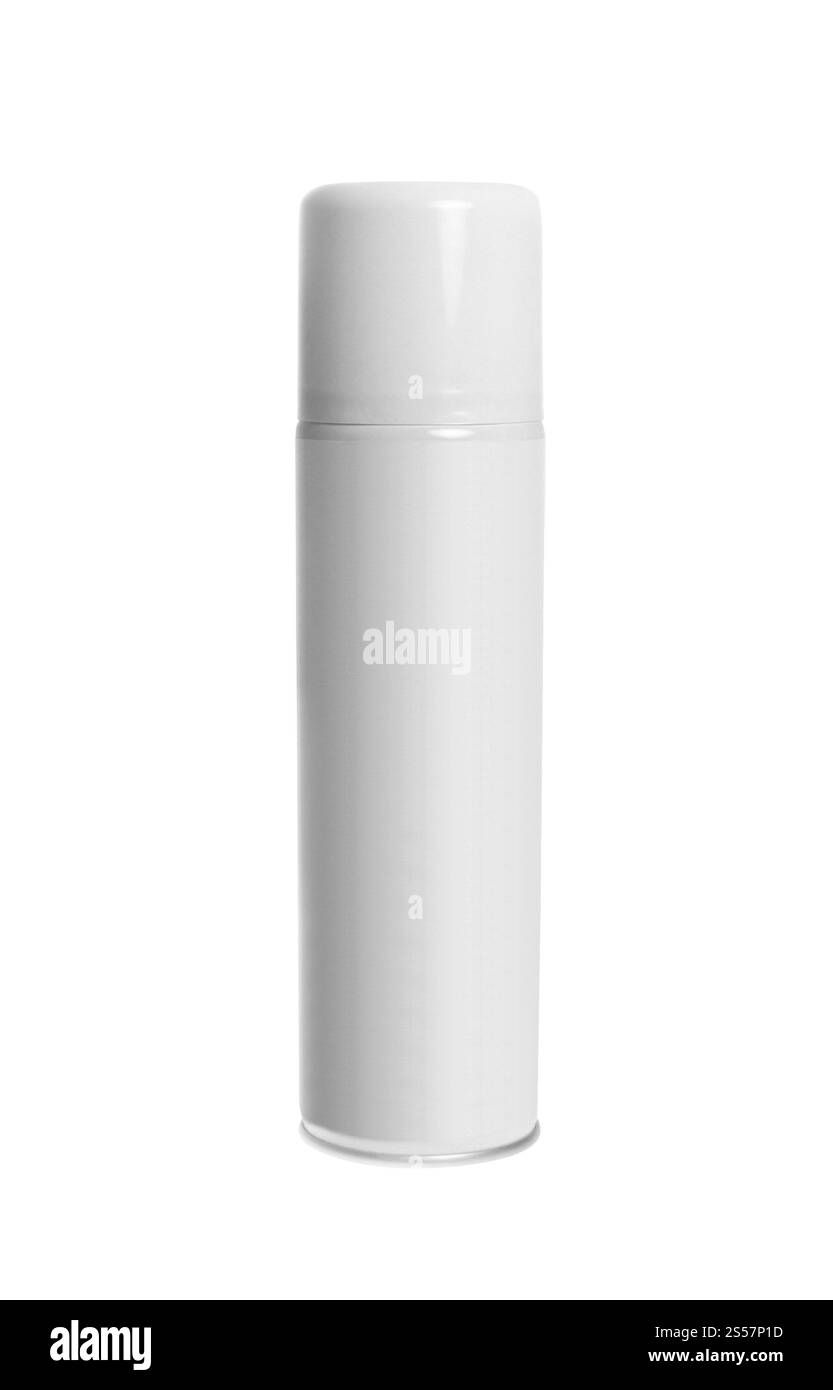 spray can isolated on white background Stock Photo - Alamy