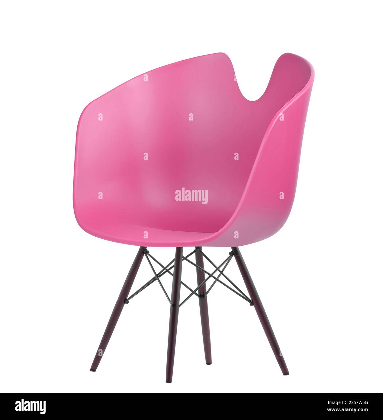 Pink Plastic Chair On White Background Pink Plastic Chair Stock Photo Pink plastic chair on white background pink plastic chair stock photo