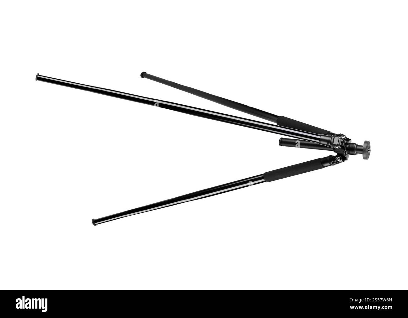 Photo tripod isolated on white background. Photo tripod isolated Stock Photo